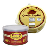 Doce De Goiabada Cascão Cremosa E Queijo Tradicional Parmesão De Alagoa Goiaba Com Queijo Kit Mineiro Sem Tacc Em Lata E Peça Inteira 1400 g Pacote X 2